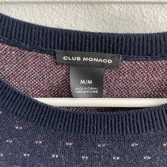 Club Monaco Navy Wool Sweater, Women’s Size M - Picture 4 of 5